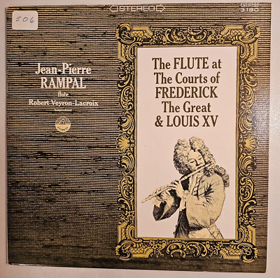 #ad Jean Pierre Rampal The Flute At The Courts Of Frederick The Great amp; Louis XV