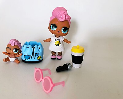 #ad Lol Surprise Grunge Girl Doll Series 3 Confetti Pop Popular Rock Club Bundle