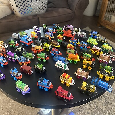 Thomas Train Minis TOOTSIE Lot Pop Andes Jr Mints And Others Over 60 Trains.