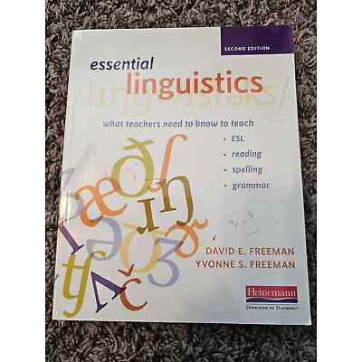 #ad Essential Linguistics Second Edition: What Teachers Need to Know to Teach ESL