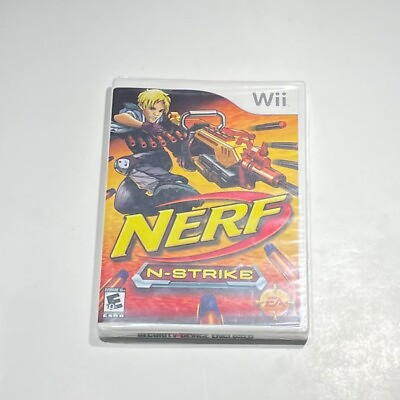 #ad Nerf For N Strike Video Game Brand New For Wii Very Good