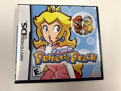 #ad #ad Super Princess Peach Nintendo DS 2005 No Game