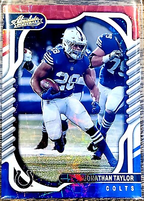 Jonathan Taylor 2022 Absolute Red White Blue Kaleidoscope SP Colts