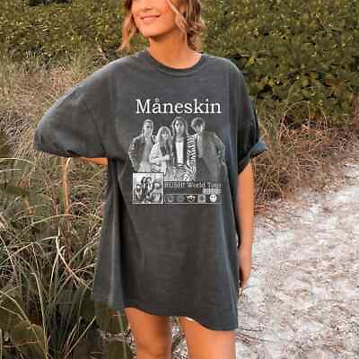 #ad Vintage Maneskin Shirt Maneskin Tee Retro Måneskin Rock Band AN23079