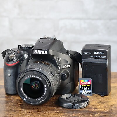 Nikon D5200 24.1 MP Digital Camera Kit W 18 55mm AF S VR II Lens