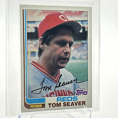 1982 Topps Tom Seaver Baseball Card #30 NM Mint FREE SHIPPING