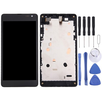 #ad 3 in 1 for Microsoft Lumia 535 2C LCD Frame Touch Pad Digitizer Assembly