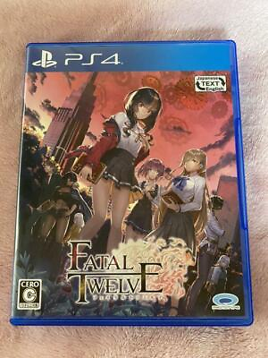 #ad PS4 FATAL TWELVE Sony PlayStation 4 Japanese English Japan Import Game