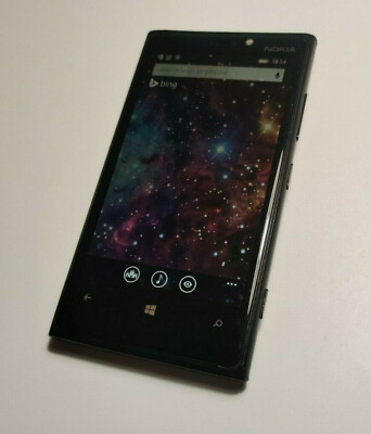 #ad Nokia Lumia 920 32GB Black Unlocked Smartphone Wi Fi Only A281