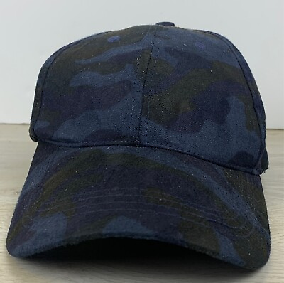 #ad Black Camo Hat Adjustable Camo Adult Black OSFA Adjustable Cap Hat