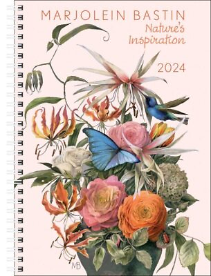 Marjolein Bastin Nature#x27;s Inspiration 2024 Calendar Paperback by Bastin Mar...