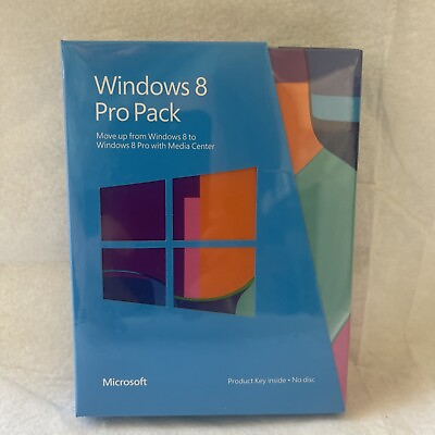 Microsoft Windows 8 Pro Pack Windows 8 to Pro Upgrade License Only 5VR 00001
