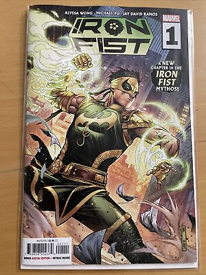 #ad IRON FIST #1 First Appearance Lin Lie Formerly Sword Master First Mei Min 2022