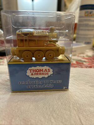 #ad #ad 2015 Learning Curve Thomas Train Diecast Celebrating 70 Years Gold Thomas NEW