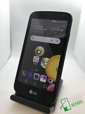#ad LG K3 LS450 8GB Black Unlocked Smartphone GSM CARRIER ONLY see read descript