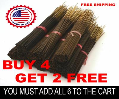 HEAVILY SCENTED INCENSE STICKS HAND DIPPED 11quot; Sticks 50 Bundle Wholesale