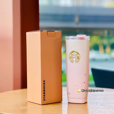 #ad #ad Starbucks 2023New China Peach Blossom Sakura Pink 21oz SS Cup Vacuum Bottle Gift