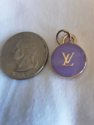 Louis Vuitton Zipper Pull Purple Size: 20 mm or 08 inch Double Sided