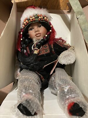 #ad Traditions Doll Collection Limited Edition Porcelain Original Box new