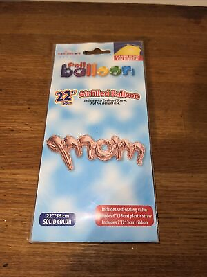 #ad Kaleidoscope foil ballon 22” MOM Large Mom Foil Helium Balloon