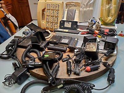 #ad Vintage Phones Rechargeable Batteries Cords AV DSL Cords Techie Stuff