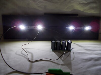 LED ANALOG LIGHTING KIT FOR LONG LGB CARS 3080 3081 amp; SIMILAR G SCALE TRAINS