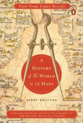 #ad #ad A History of the World in 12 Maps Paperback By Brotton Jerry GOOD