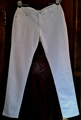 #ad G Couture ⚜️ White Pants French Size 38 34quot; × 28quot;
