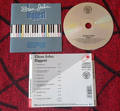 #ad ELTON JOHN ** Biggest ** ORIGINAL GERMANY CD