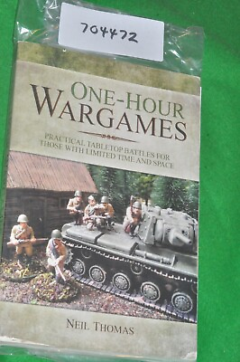 book modern rules one hour wargames 704472