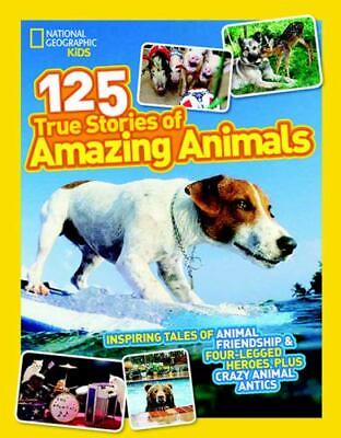 #ad National Geographic Kids 125 True Stories paperback 142630918X National Kids
