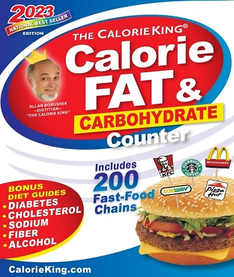 #ad Calorieking 2023 Larger Print Calorie Fat amp; Carbohydrate Counter