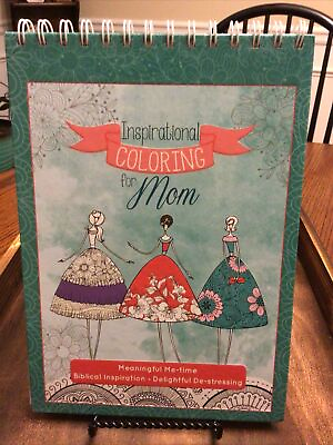 #ad Inspirational Coloring for Mom: Hardcover Christian Coloring Book for Mothers
