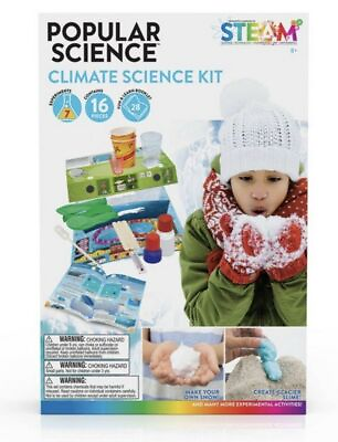 Popular Science Climate Science Kit STEM Toys Gifts Educational Fun Experiments