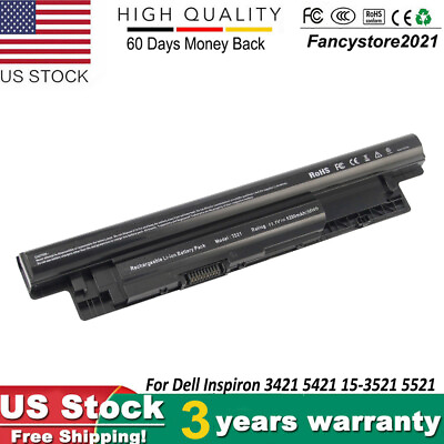 58WH Battery MR90Y For Dell Inspiron 3421 5421 15 3521 5521 3721 5721 XCMRD USA