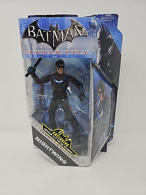 #ad DC Universe Batman Arkham City Legacy Nightwing Action Figure 2011 Mattel