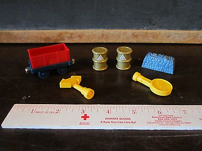 Thomas Train amp; Friends replacement yellow sign freight coal barrel Cargo lot