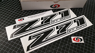 Z71 Off Road Decals 2pk Chevy Fender Tailgate Stickers For 2014 2023 Silverado