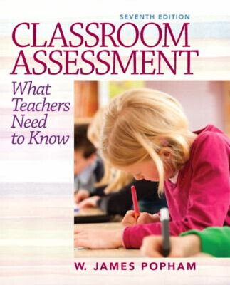 #ad Classroom Assessment : What Teachers Need to Know Paperback W. Ja