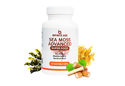 INFINITE AGE: Sea Moss Advanced High Potency Vegan Superfood Brand New