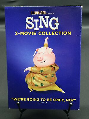 #ad #ad Sing: 2 Movie Pack DVD