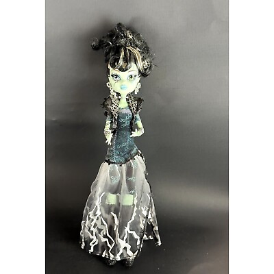 #ad Mattel Monster High Frankie Stein Ghouls Rule 2008 Monster High Doll