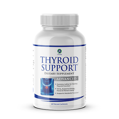 #ad 1 Body Thyroid Support Supplement with Iodine Non GMO Vegetarian amp; Gluten Free