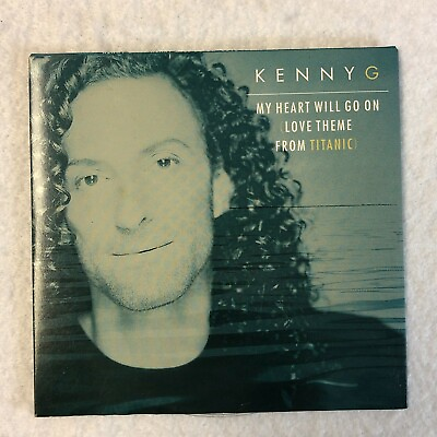 Kenny G My Heart Will Go On Single Song CD 1998 Love Theme from Titanic