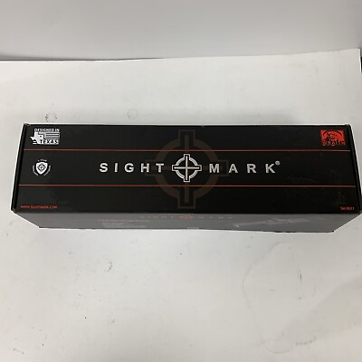 #ad Sightmark Wraith HD 4 32x50mm Day Night Vision Digital Rifle Scope Black USED