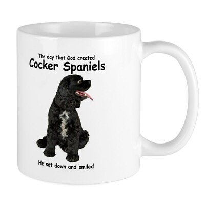#ad CafePress Cocker Spaniel Mug 11 oz Ceramic Mug 611200697