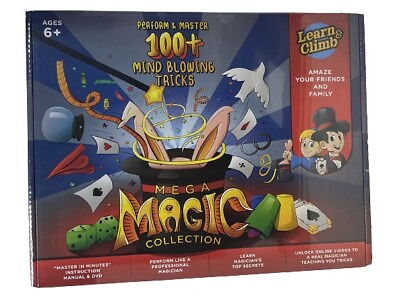Mega Magic Kit for Kids. Perform Hundreds Today#x27;s Most Exciting Tricks. New