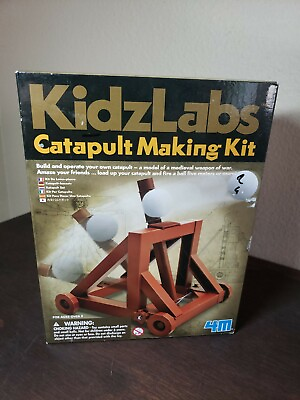 Hobby Lobby Kidzlabz Catapult Making Kit Science Model Kit