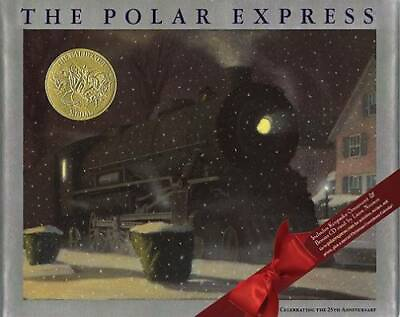 #ad The Polar Express Hardcover By Chris Van Allsburg GOOD