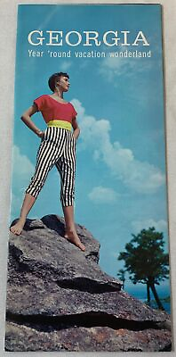 #ad 1960s GEORGIA Year #x27;Round Vacation Wonderland brochure